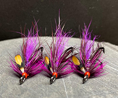 Andrew Laverty Fly Dresser tying at The Antrim Fly Fair 2022