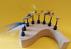 Fly Tied by Keith Passant Fly Dresser tying at The Antrim Fly Fair 2022