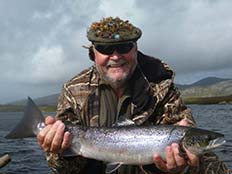 Melvyn Wood with fish