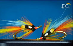 Paul Grieve - Blue Winged Park Shrimp - Fly Dresser tying at The Antrim Fly Fair 2022
