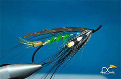 Paul Grieve - Fly Dresser tying at The Antrim Fly Fair 2022